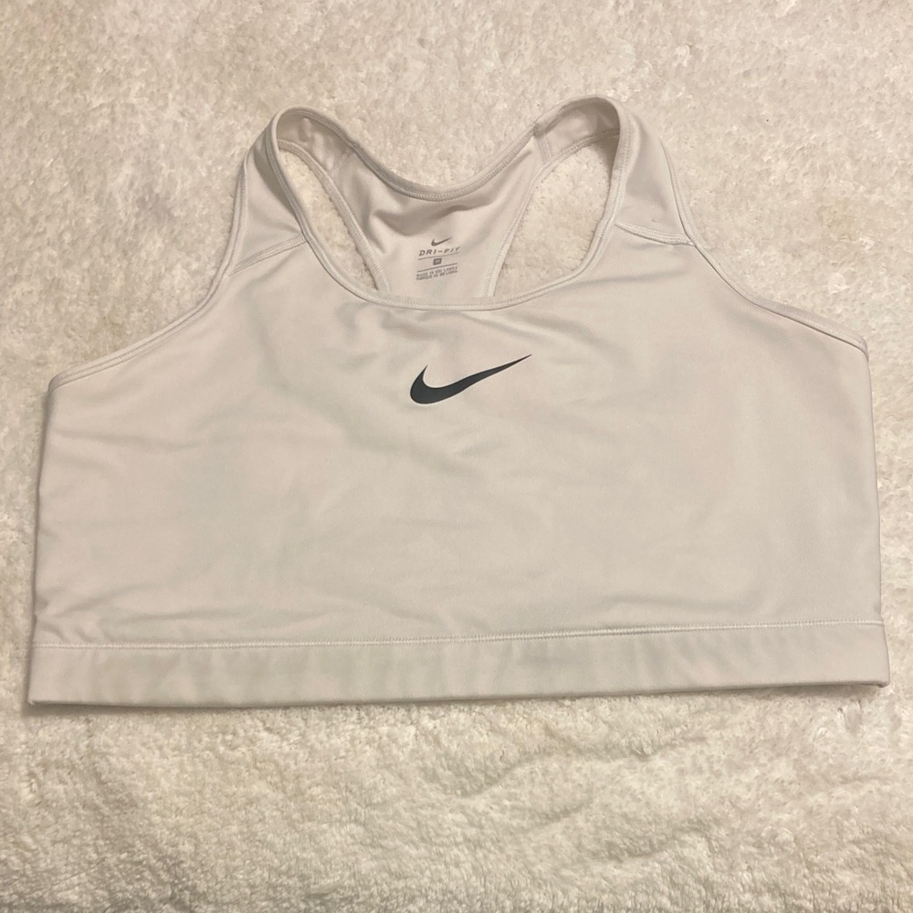 Nike Women's White Sports Bra 3X